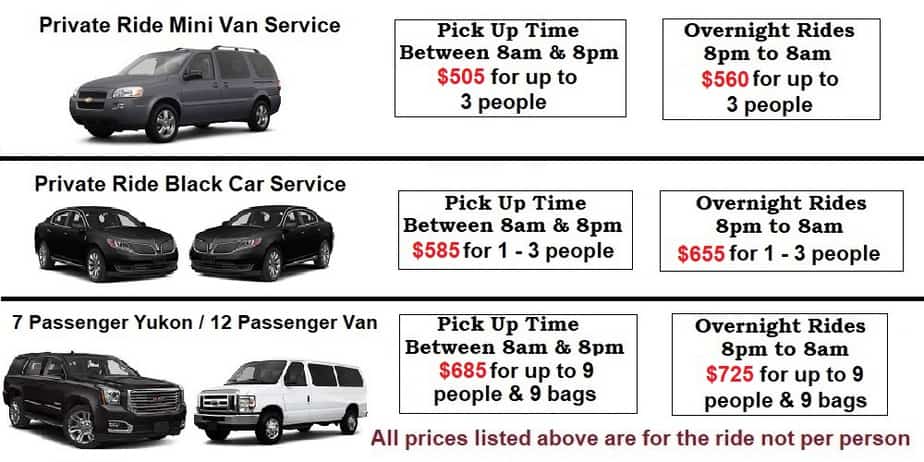 MSP Private Ride Shuttle