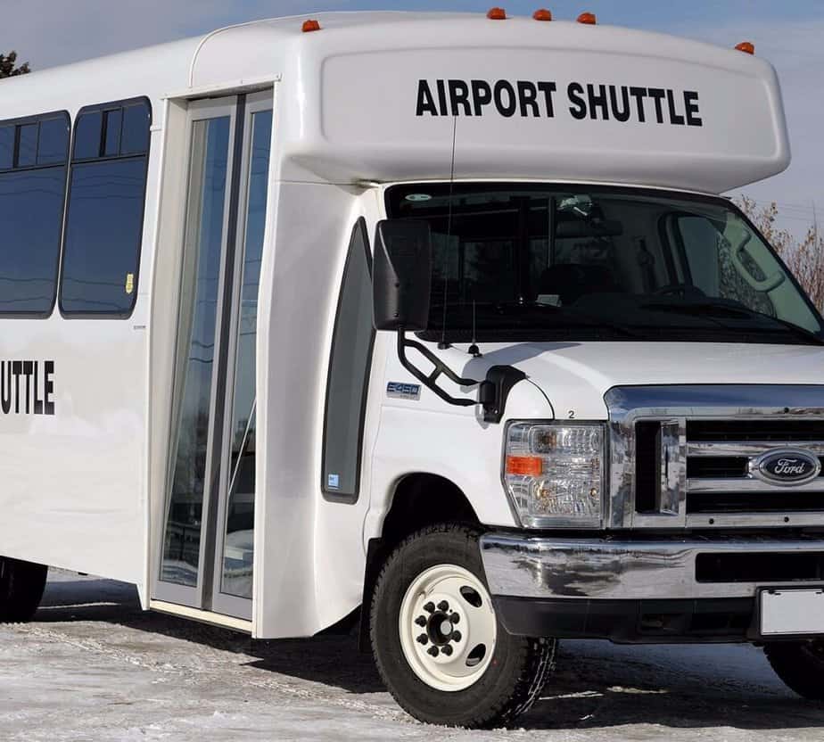 Airport Shuttle Bus at MSP