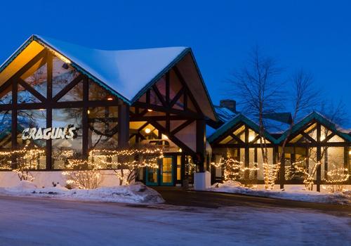 Craguns Resort Winter Shot Minneapolis to Craguns