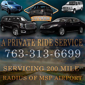 Contact information for Citywide when looking for a car service from MSP to Rochester MN