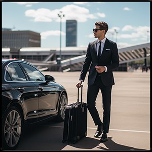 Professional and Courteous Chauffeurs picking up a guy at the MSP airport heading to Rochester MN